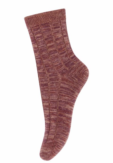 Vian socks - Copper Brown -33/36