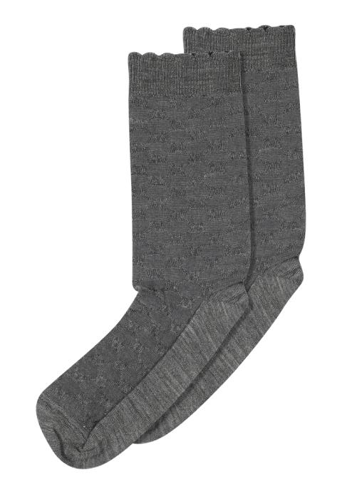 Grace socks - Medium Grey Melange -37/39
