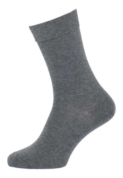 Crafted cotton socks - Dark Grey Melange -40/42
