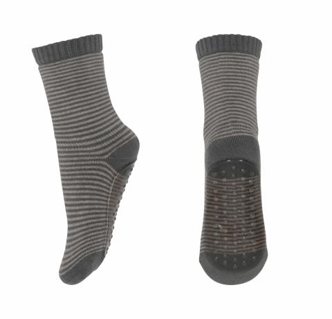Vilde socks with anti-slip - Agave Green -22/24