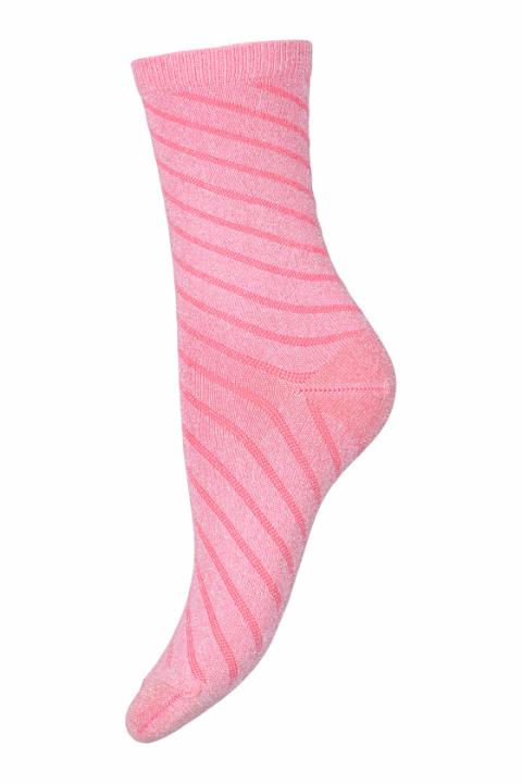 Dion glitter socks - Pink -37/39