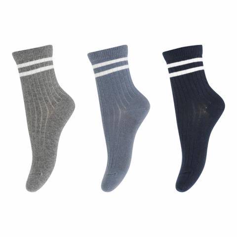 Ben socks - 3-pack - Multi -22/24