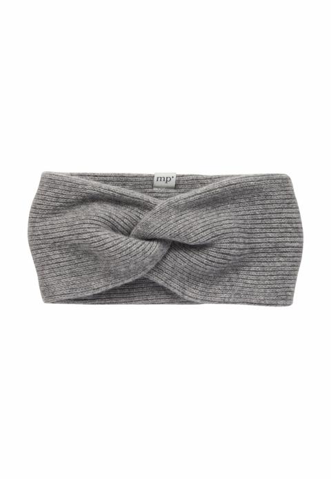 Stockholm headband - Medium Grey Melange -   OS