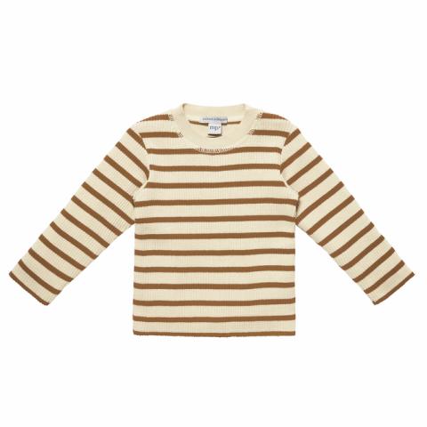 Stripe Sweater - Apple Cinnamon -   90
