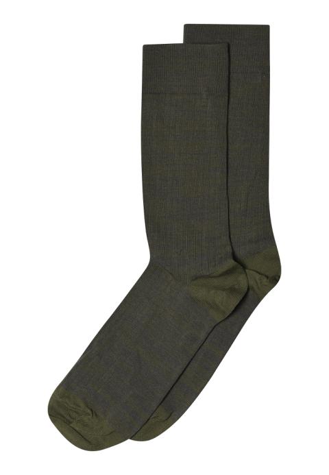 Crafted cotton socks - Dark Army -41/43