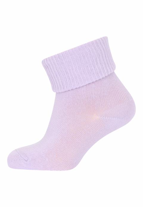 Cotton socks with anti-slip - Cloud Lilac -13/14
