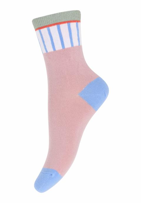 Vertical stripes socks - Alt Rosa -23/26