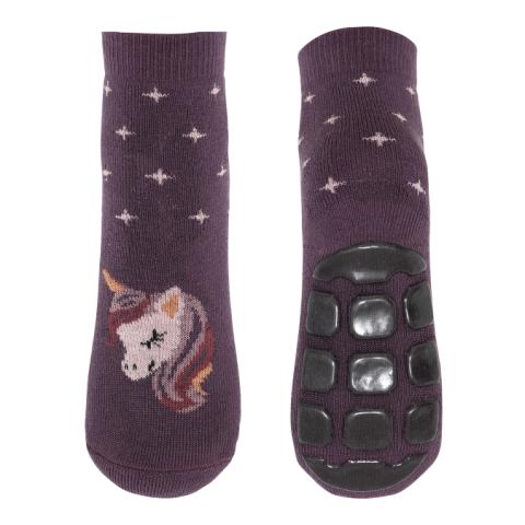 Unicorn socks with anti-slip - Hortensia -17/19