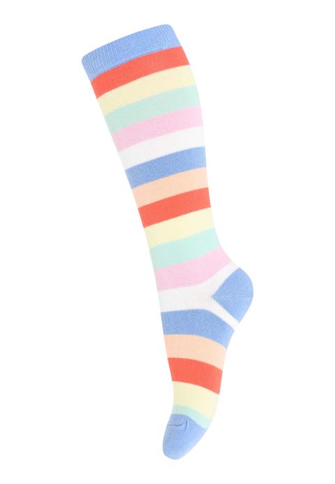 Stripe knee socks