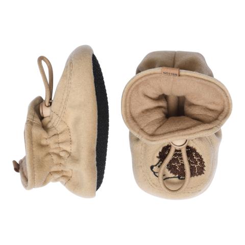 Hedgehog textile slippers - Beige -16/17