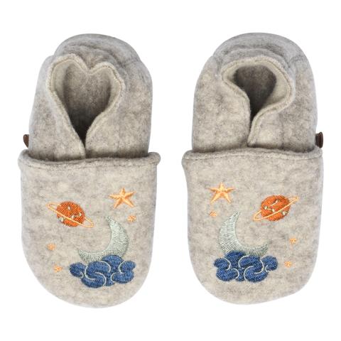 Universe wool slippers