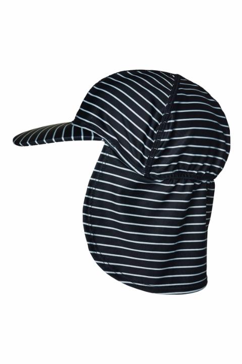 UV Swim Hat Stripe - Blue Nights -   45