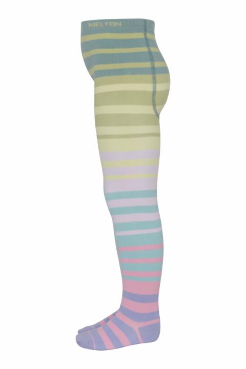 Multi stripe tights - Candy - 56/6