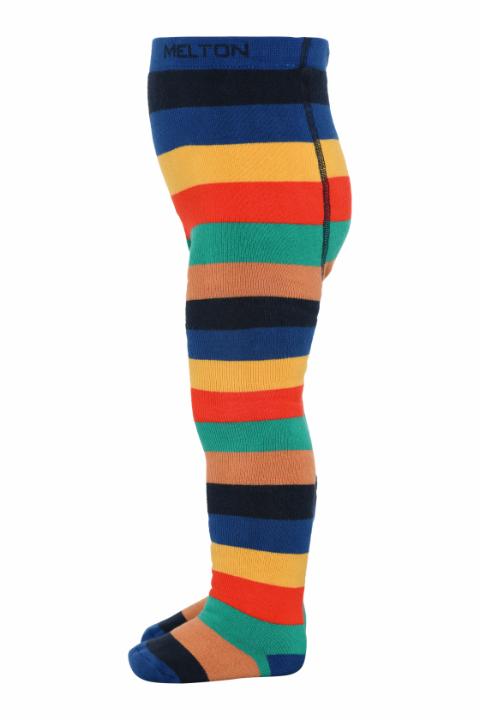 Wide stripes terry tights